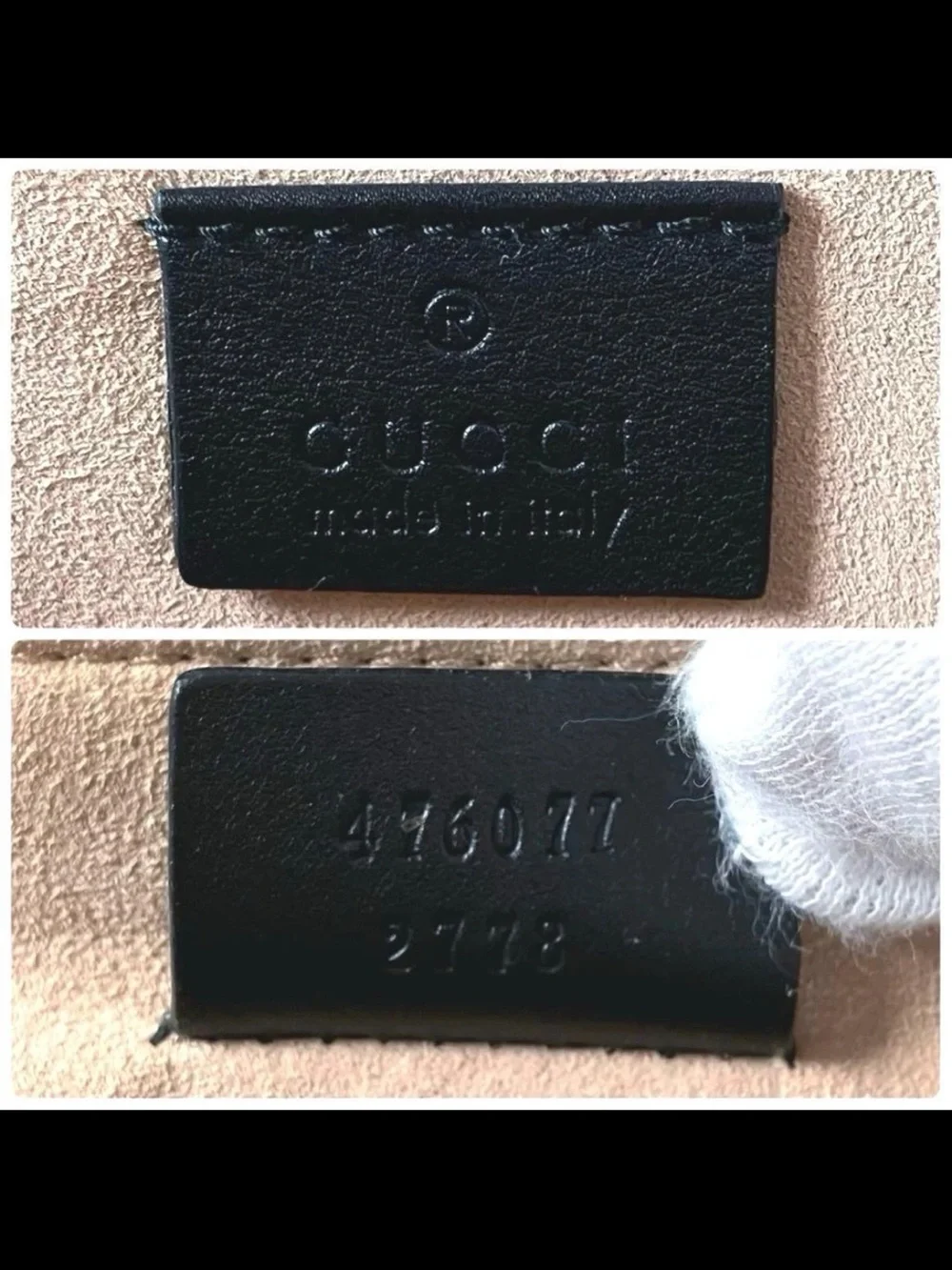 Gucci Tri-Panel Quilted Bee Clutch - Pink, Red, Navy, White